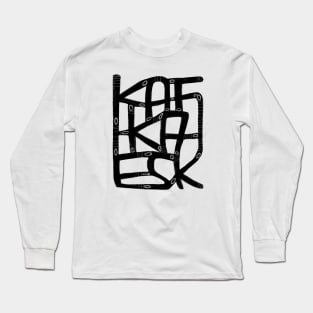 Franz Kafka, kafkaesk Long Sleeve T-Shirt